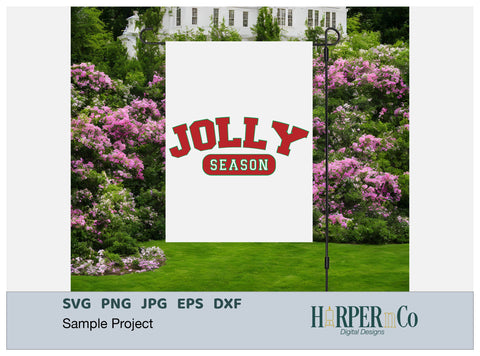Jolly Season SVG PNG Cut EPS File SVG HarperNCo 