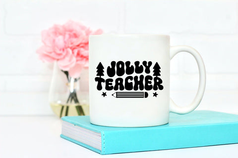 Jolly Teacher | Christmas SVG Cut File SVG CraftLabSVG 