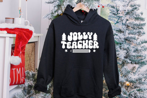 Jolly Teacher | Christmas SVG Cut File SVG CraftLabSVG 