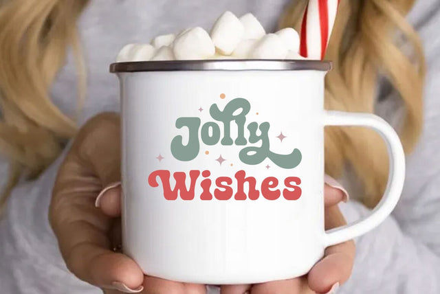 Jolly wishes, Retro Christmas Svg, Christmas shirt design, Christmas Mega bundle, Christmas Retro Svg, Vintage Christmas Svg, Retro Xmas png sublimation SVG FiveStarCrafting 