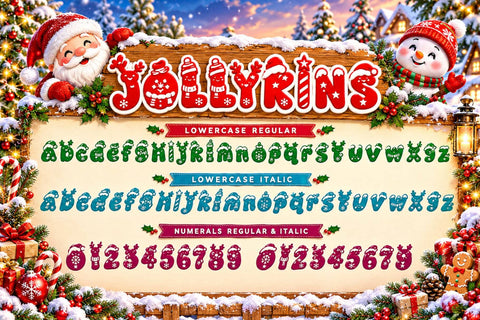 Jollykins Font Prasetya Letter 