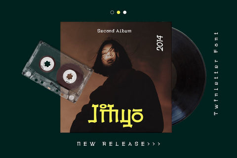 Jonyock - Korean Style Font Font twinletter 