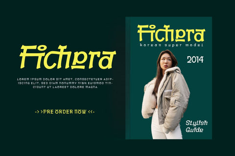 Jonyock - Korean Style Font Font twinletter 