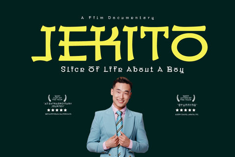 Jonyock - Korean Style Font Font twinletter 