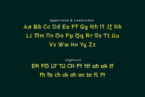 Jonyock - Korean Style Font Font twinletter 