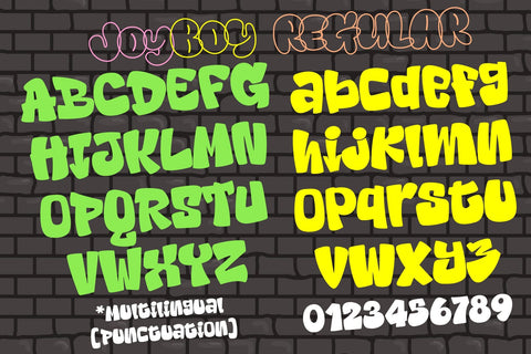 Joy Boy Font BB Digital Arts 