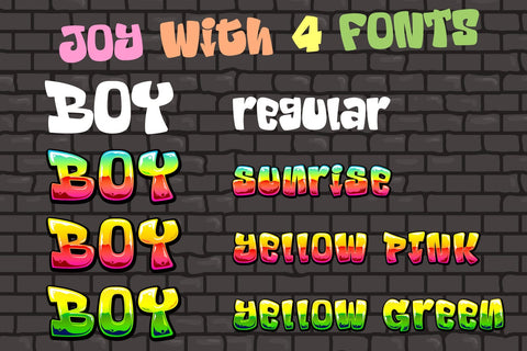 Joy Boy Font BB Digital Arts 