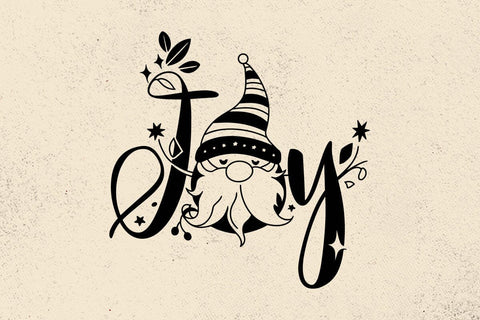 Joy Gnome Boy Svg file, Gnome Svg, Joy Svg, Christmas sign svg, Joy to the world svg, Motivational svg, Christmas shirt svg, Kid Xmas svg SVG DesignDestine 