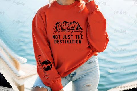 Joy in the journey not just the destination Sleeve SVG Design SVG Designangry 