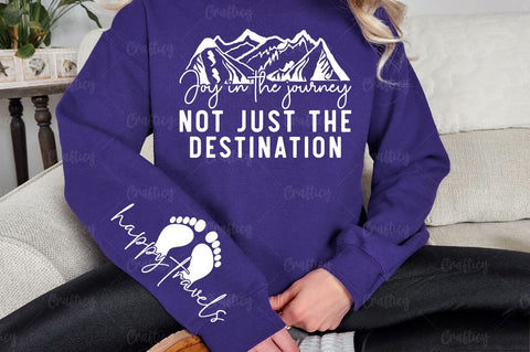 Joy in the journey not just the destination Sleeve SVG Design SVG Designangry 
