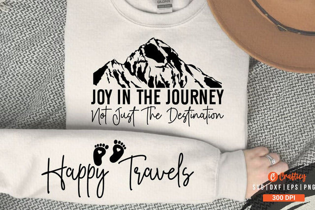 Joy in the journey not just the destination Sleeve SVG Design SVG Designangry 