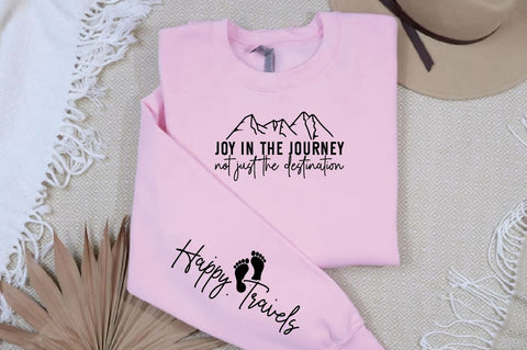Joy in the journey not just the destination Sleeve SVG Design SVG Designangry 