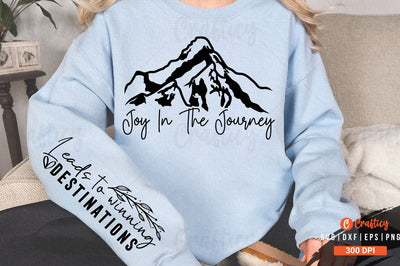 Joy in the journey Sleeve SVG Design SVG Designangry 