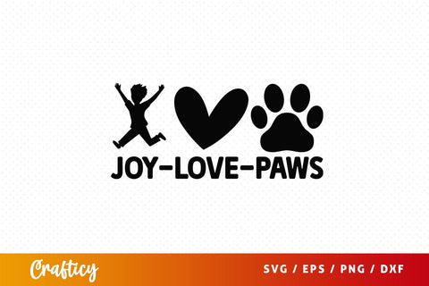 Joy love paws SVG Design SVG Designangry 