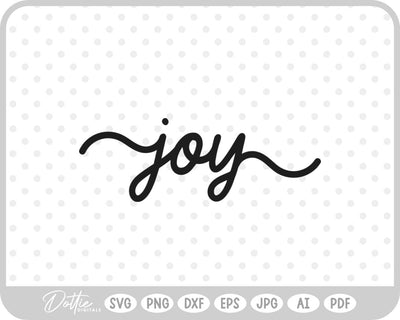 Joy SVG DottieDigitals 