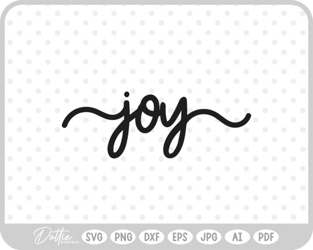 Joy SVG DottieDigitals 