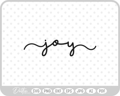 Joy SVG DottieDigitals 
