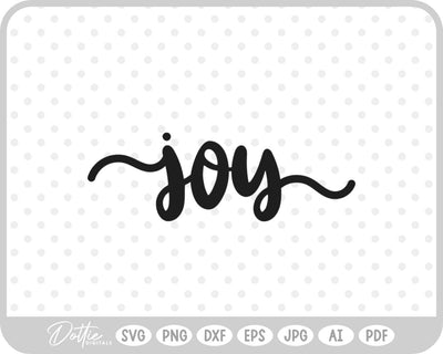 Joy SVG DottieDigitals 