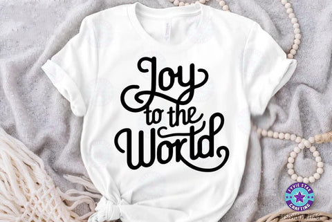 Joy to the world, Christmas Quote SVG Design, Christmas Sublimation SVG FiveStarCrafting 