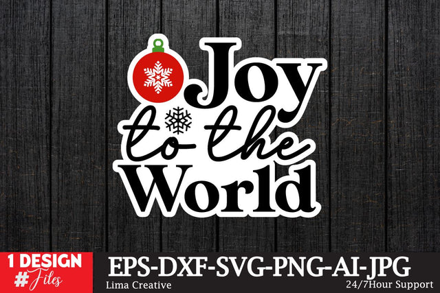 Joy To The World Sticker ,Christmas Sticker SVG ,Christmas SVG Cut File,Christmas Sticker PNG,Christmas Sticker DEsign Bundle, Christmas SVG BUndle,Christmas Sublimation, Sublimation PNG,Christmas Clip Art SVG Insomnia Std 