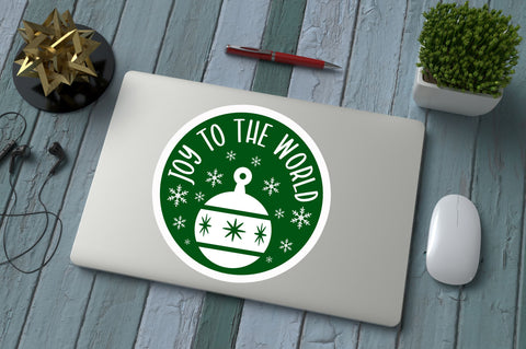 Joy to the world Sticker Design Sublimation Regulrcrative 