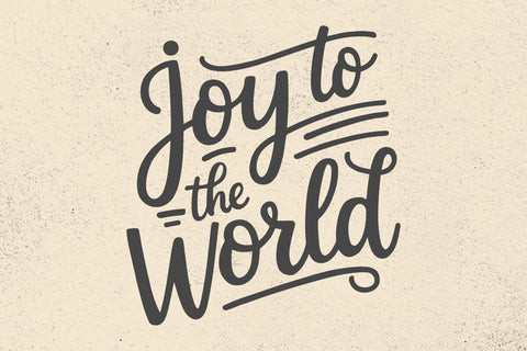 Joy to the World svg, christmas svg, jesus birth quote SVG DesignDestine 