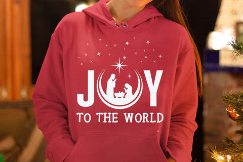 Joy to the World SVG, Classic Christmas Quote Cut File for Cricut and Silhouette SVG Isabella Machell 