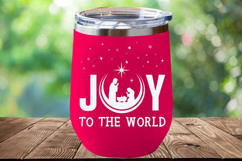 Joy to the World SVG, Classic Christmas Quote Cut File for Cricut and Silhouette SVG Isabella Machell 