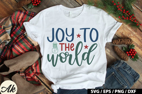 Joy To The World SVG Design SVG akazaddesign 