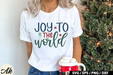 Joy To The World SVG Design SVG akazaddesign 