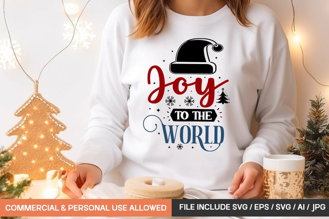 Joy To The World Svg Design SVG designmaster24 