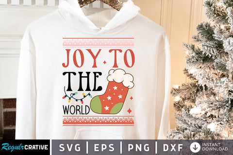 Joy to the world SVG design SVG Regulrcrative 