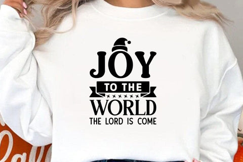 Joy to the world the lord is come SVG Angelina750 
