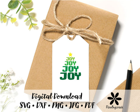 Joy Tree Filled SVG SVG Flowingcreek 