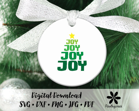 Joy Tree Filled SVG SVG Flowingcreek 