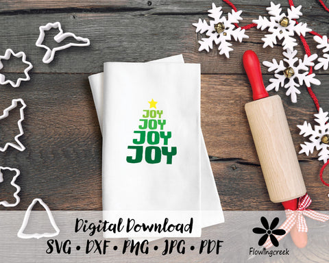 Joy Tree Filled SVG SVG Flowingcreek 