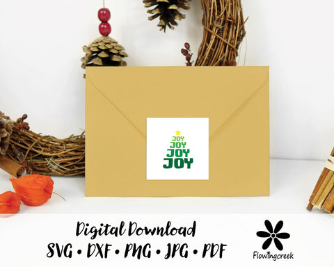 Joy Tree Filled SVG SVG Flowingcreek 