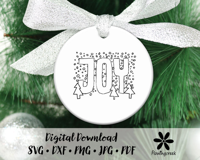 Joy Winter Scene SVG SVG Flowingcreek 