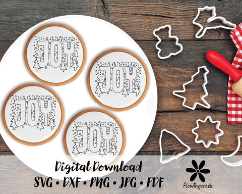 Joy Winter Scene SVG SVG Flowingcreek 