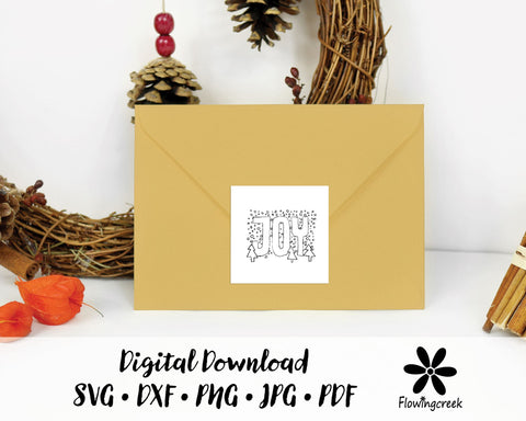 Joy Winter Scene SVG SVG Flowingcreek 