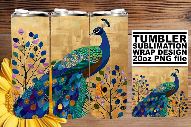 Joyful Avian Celebration Tumbler Wrap - 20oz Sublimation Sublimation afrosvg 