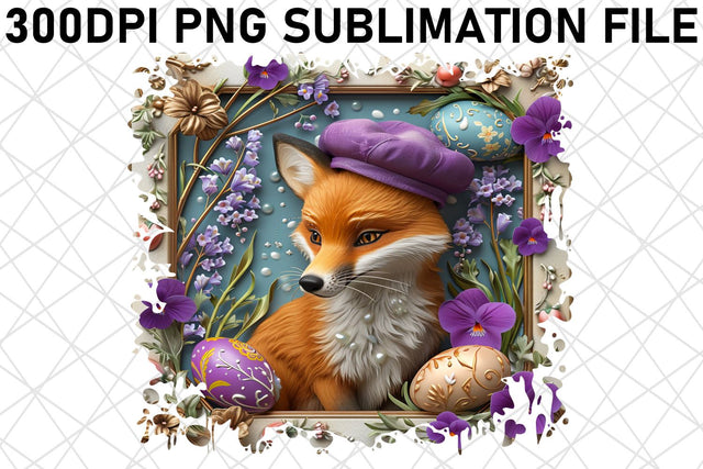 Joyful Easter Animal 3D Sublimation Sublimation afrosvg 