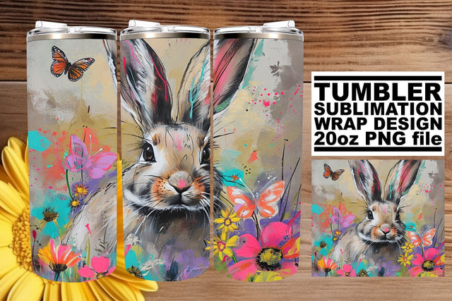 Joyful Easter Bunny Sublimation Art Sublimation afrosvg 