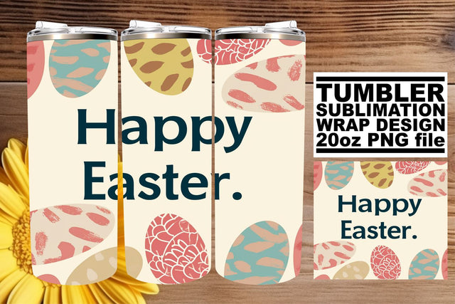 Joyful Easter Tumbler Sublimation Sublimation afrosvg 