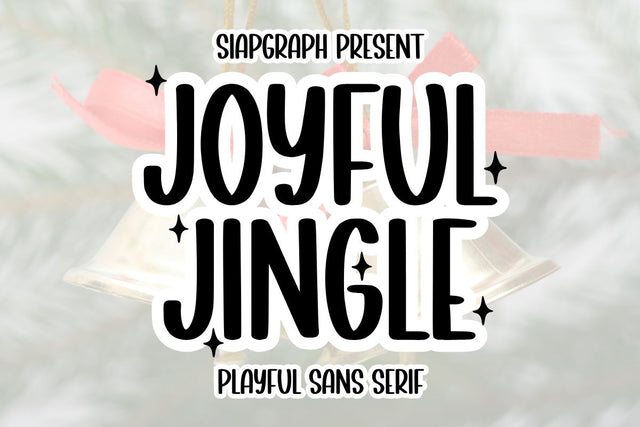 Joyful Jingle - Playful Sans Serif Font Masyafi Studio 