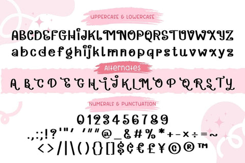 Joyful Learning - Handwriting Font Font AnningArts Design 