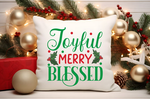 joyful merry blessed SVG Design SVG Regulrcrative 