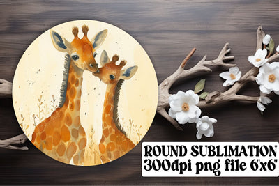 Joyful Mom & Child Sublimation Package - Round, Keychain, Car Coaster Sublimation afrosvg 