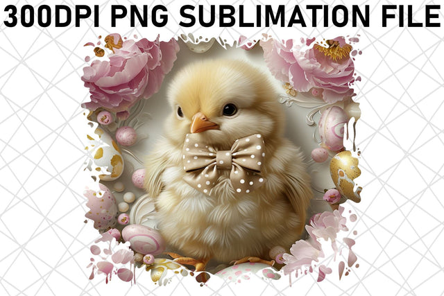 Joyful Spring Bunny 3D Sublimation Sublimation afrosvg 