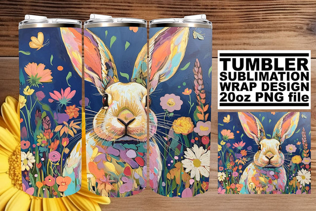 Joyful Springtime Tumbler Prints Sublimation afrosvg 